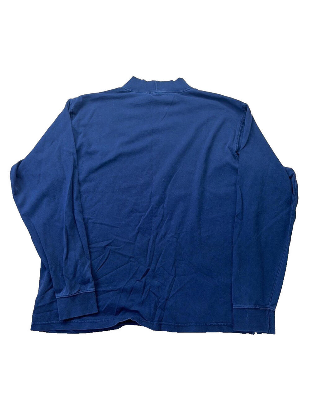 Y2K Carhartt Mens XL Navy Blue Mock Neck Long Sleeve K203NVY - Picture 2 of 7